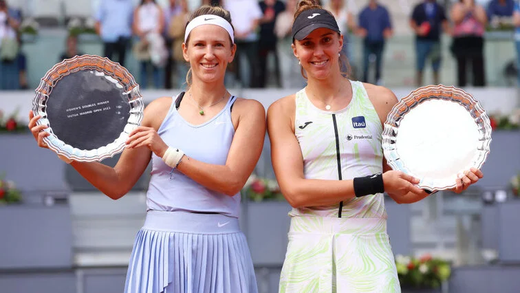 „Madrid Open“ organizatoriai atsiprašo, kad neleido moterų dvejetų finalininkėms sakyti kalbų