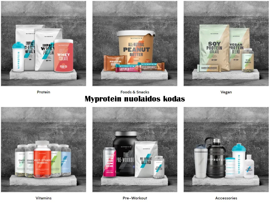 myprotein nuolaidos kodas