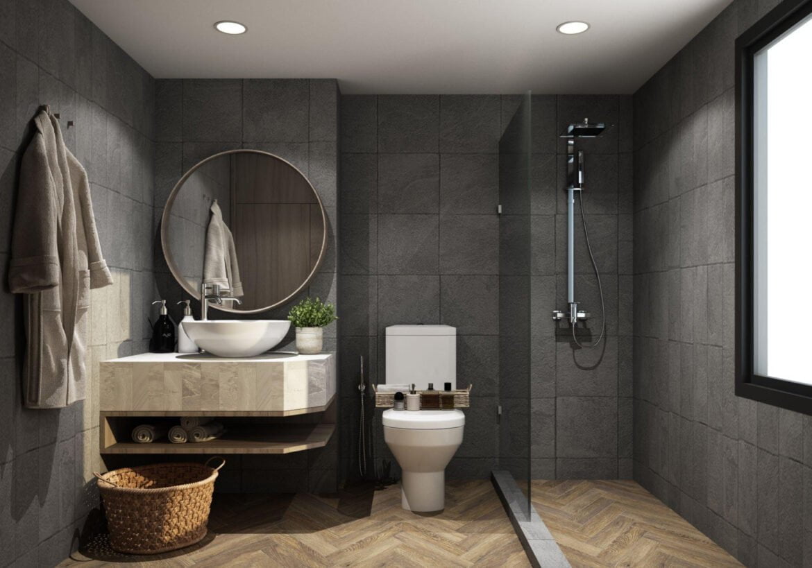 5 kūrybiški būdai, kaip padaryti vonios kambarį didesnį