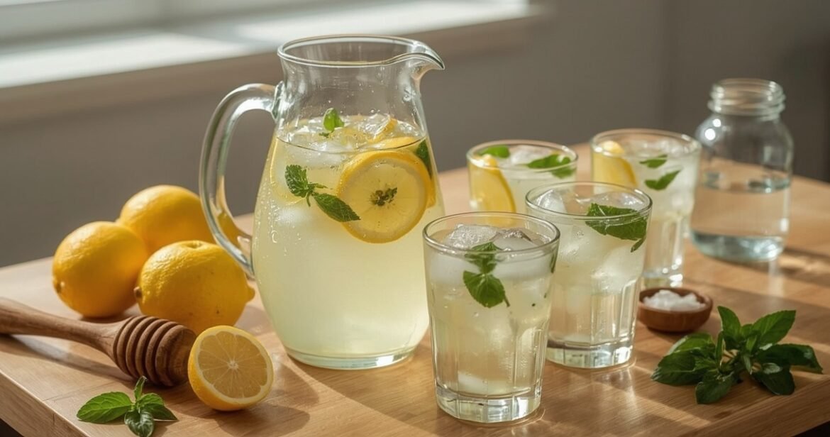 Citrinų limonadas: nauda sveikatai, sudėtis ir receptai namuose