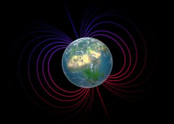 Žemės magnetinis aktyvumas (grafikas)