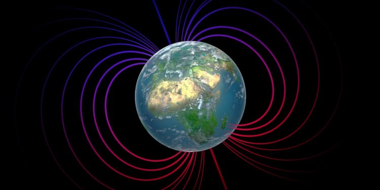 Žemės magnetinis aktyvumas (grafikas)