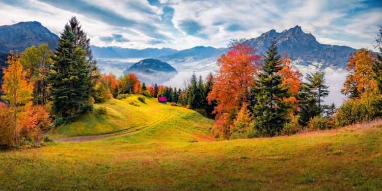 Šis įspūdingas Šveicarijos Alpių miestelis siūlo 25 000 dolerių atvykstantiems gyventi