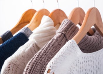 Vienintelis teisingas būdas kabinti megztinius