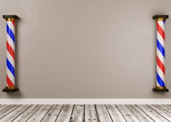 Kodėl kirpėjų stulpeliai yra mėlyni, balti ir raudoni: stulbinanti tiesa