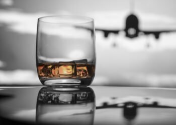 Štai kodėl skrydžio metu verčiau nesidėti ledo į gėrimą