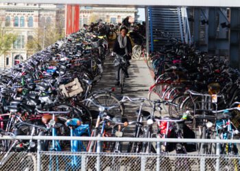 Vieno žmogaus nemokama dviračių stoginė padeda Merilando bendruomenei išlikti judriai