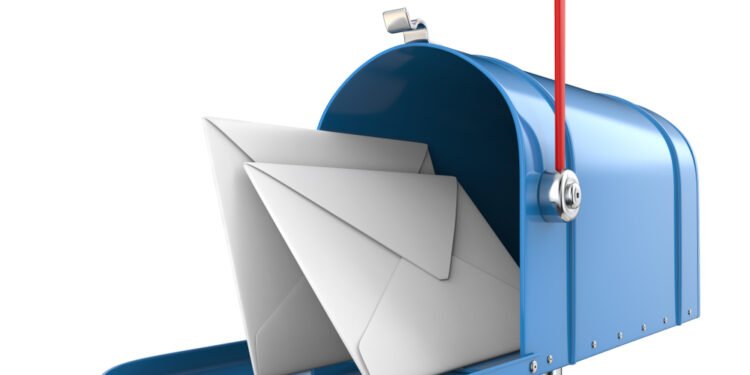 Ką reiškia raudona vėliavėlė ant pašto dėžutės?