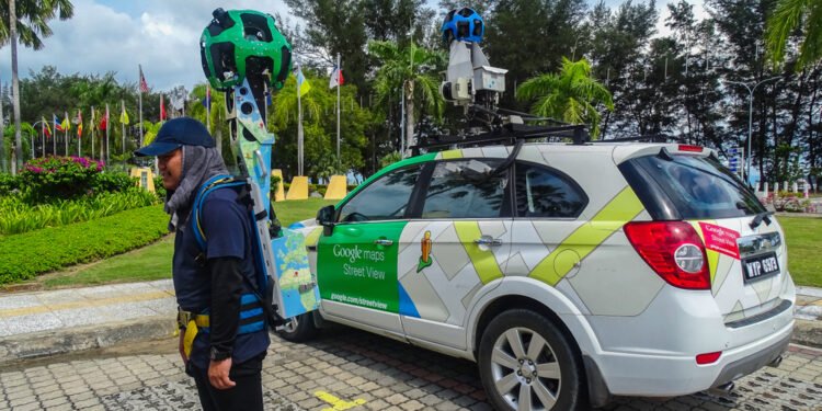 Kaip „Google Street View“ renka nuotraukas
