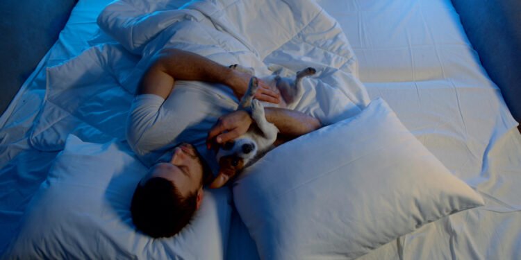 Ar verta leisti šuniui miegoti jūsų lovoje?