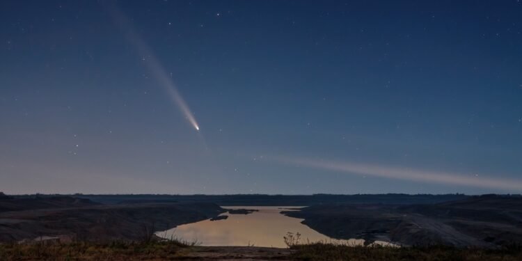 Kaip pamatyti unikalų kometą – jau šį vakarą!