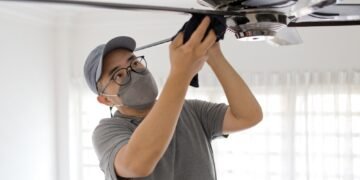 Kaip greitai ir lengvai išvalyti lubų ventiliatorius