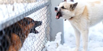 Kodėl šunys loja ant kitų šunų?