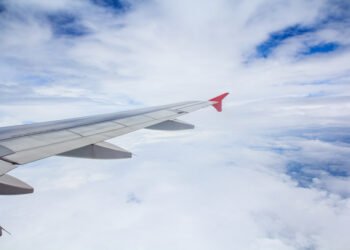 Ką reiškia, jei ant lėktuvo sparno pamatote žalią skystį