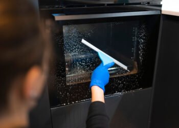 Kaip išvalyti stiklines orkaitės dureles iš vidaus ir išorės