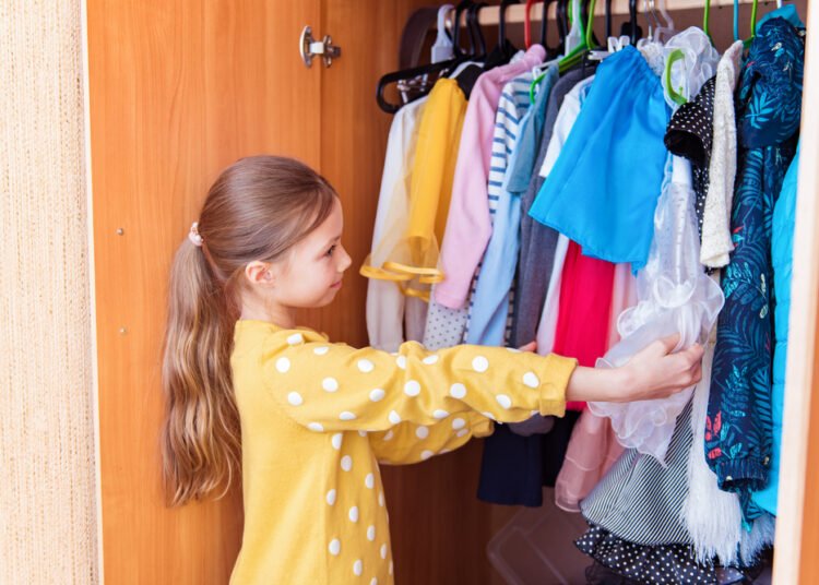 Išmanios vaiko spintos organizavimo strategijos