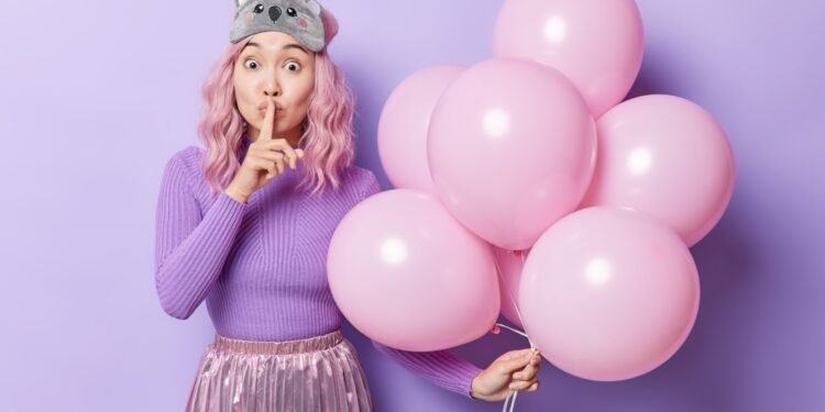 Nutylima gimtadienio balionų problema